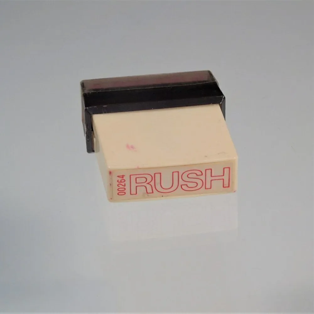 Vintage Office Stampers Cash & Rush